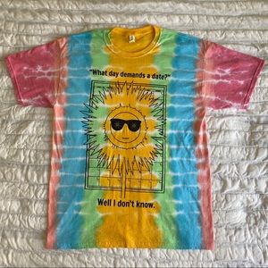 Sunflower Tie Dye T-Shirt